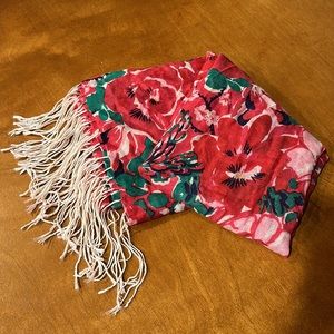 Lilly Pulitzer Silk and Cashmere Scarf